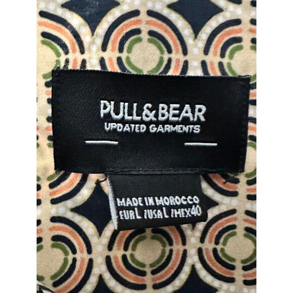 PULL & BEAR Updated Garments L/S Button Down Shirt Mens Large - Morocco - Picture 6 of 6